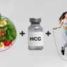 eating healthy and exercising with hcg injections for best results